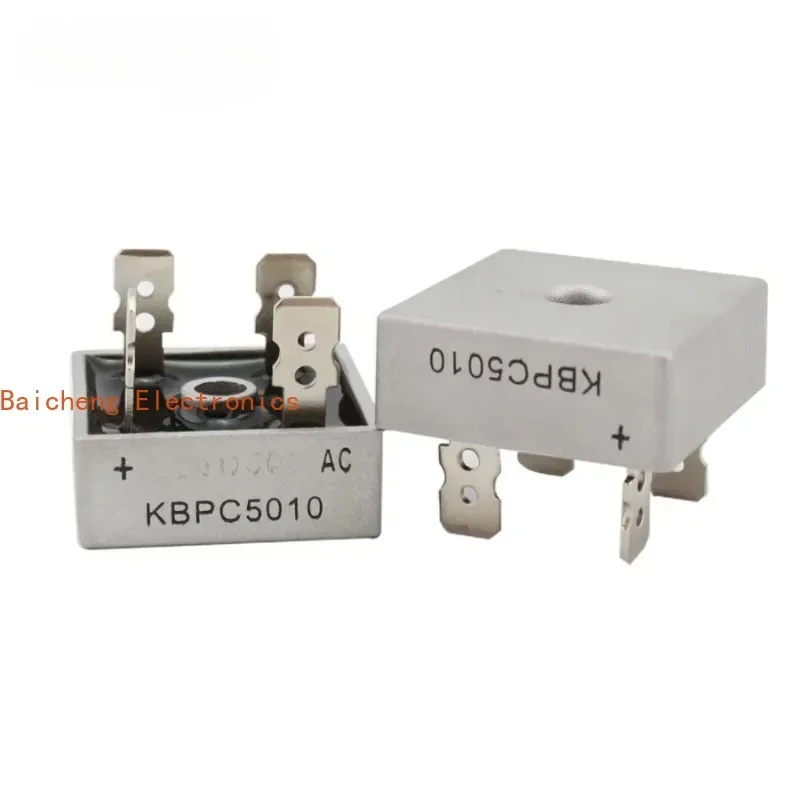 5PCS KBPC5010 Diode bridge rectifiers diodes 50A 1000V KBPC 5010 power rectifier diode electronic components