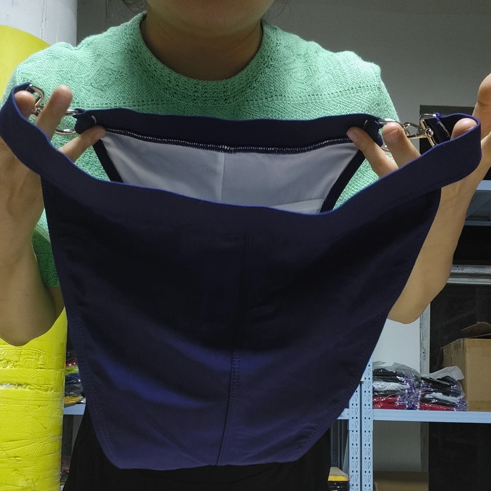 Fashion seaside beach bilateral buckle swimming trunks sports side open low waist swimsuit 10101-10080-10001