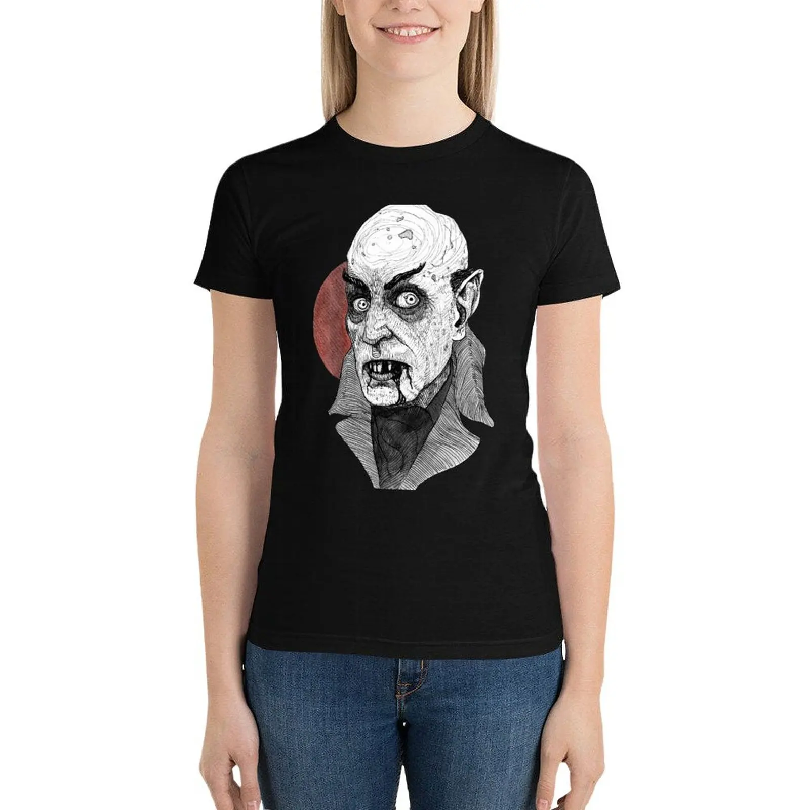 

Nosferatu T-Shirt tees animal print shirt for girls new edition t shirts for Women