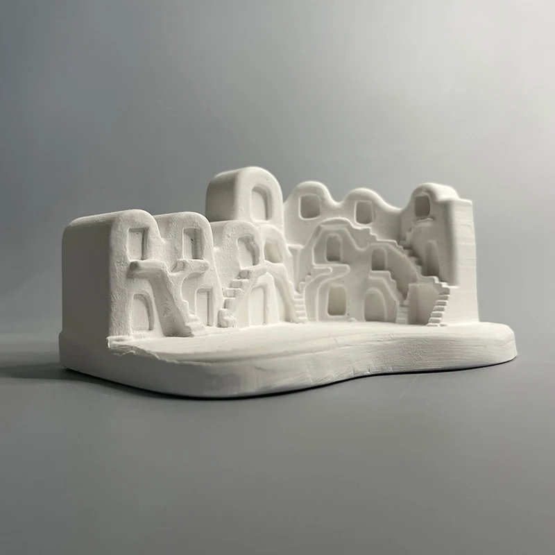 

Nordic ins style landscape niche three-dimensional gypsum sculpture home tabletop decoration
