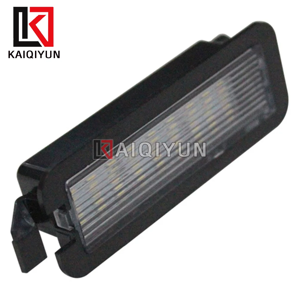 LED License Plate Light For Dodge Charger Challenger Chrysler 300 Pacifica Jeep Compass 2015-2022 6000K White 1Pc  68211290AB