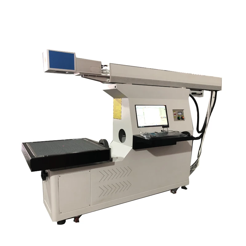 Large Format 600*600 3d Dynamic 100w Co2 Galvo Reci Glass Metal Tube Laser Marking Engraving Cutting Machine