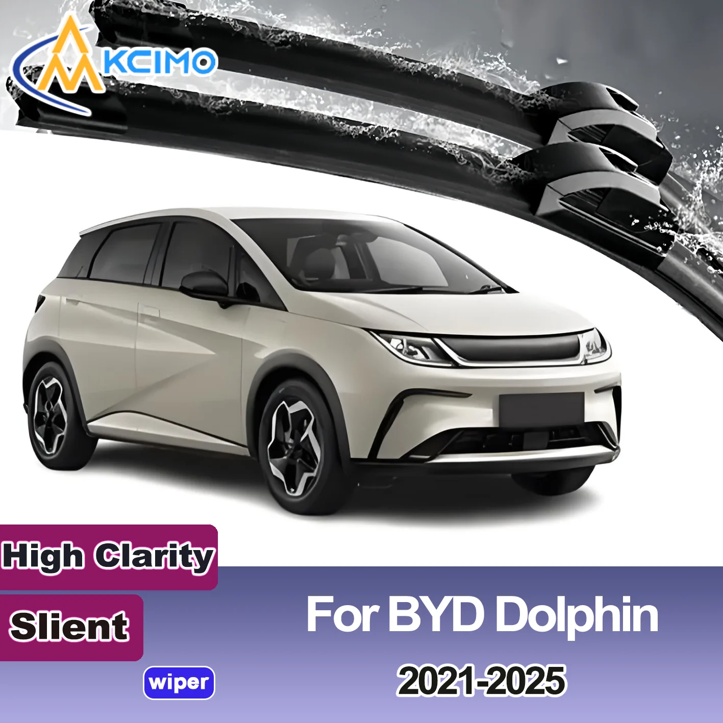

2 шт. новые щетки стеклоочистителя переднего стекла для BYD BYD Dolphin EA1 2021-2025, аксессуары для автомобильных щеток переднего стекла 2025 2024