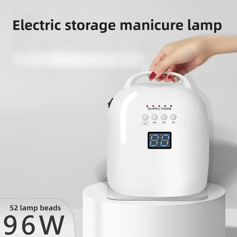 High-power wireless power storage handheld light, intelligent induction