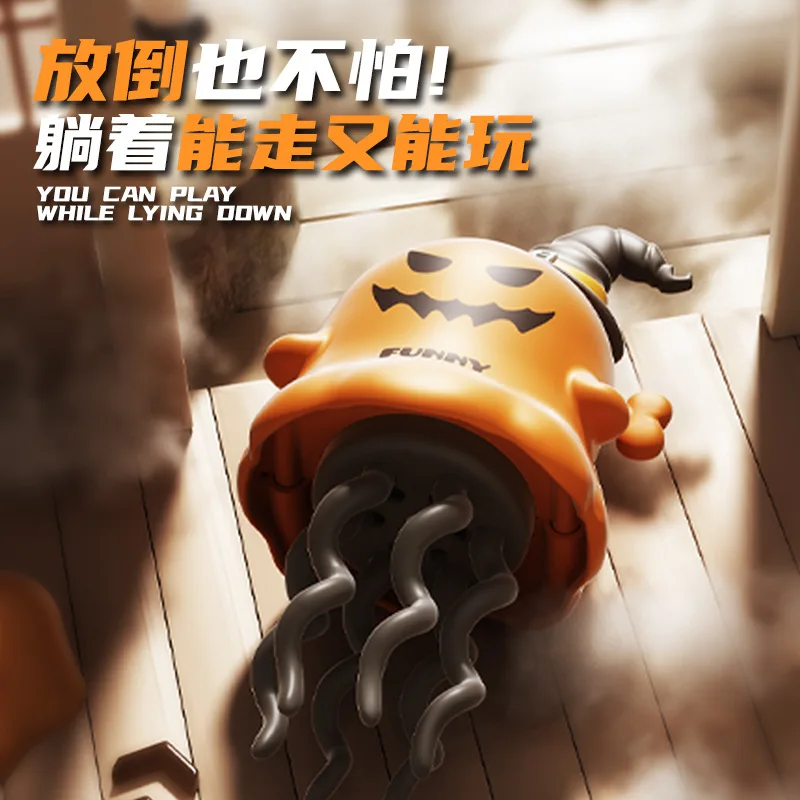 Wind-up pumpkin ghost Halloween toy Christmas old man decompression elk creative fun toys