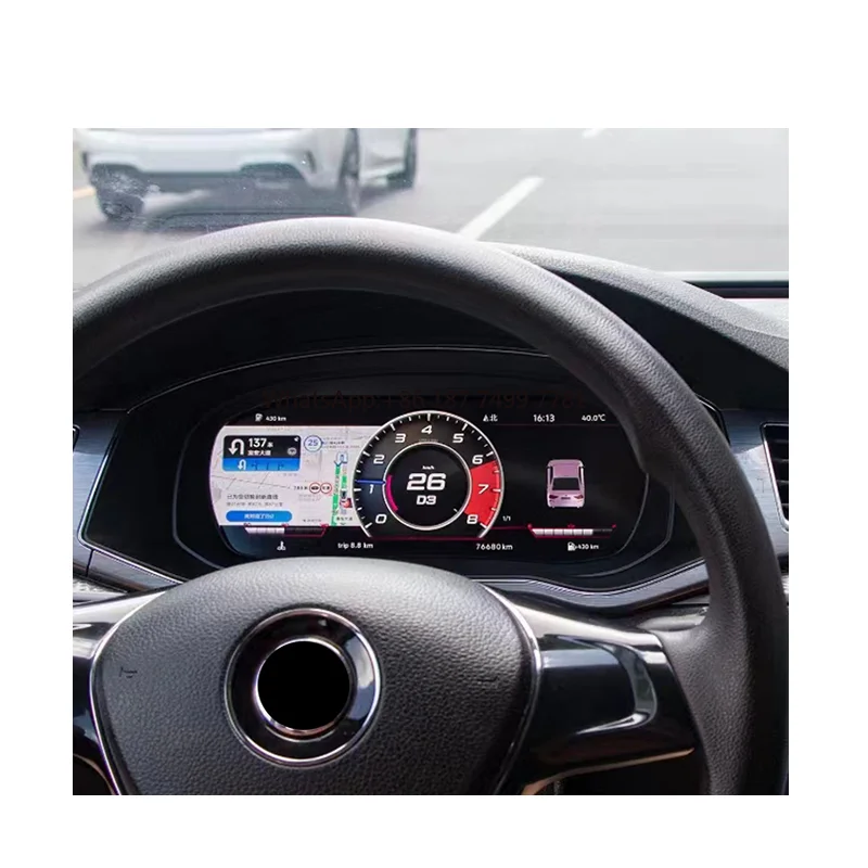 

Latest Car LCD Digital Dashboard Panel for .. CC B6 B7 2005-2023 Virtual Instrument Cluster Cock Speedometer