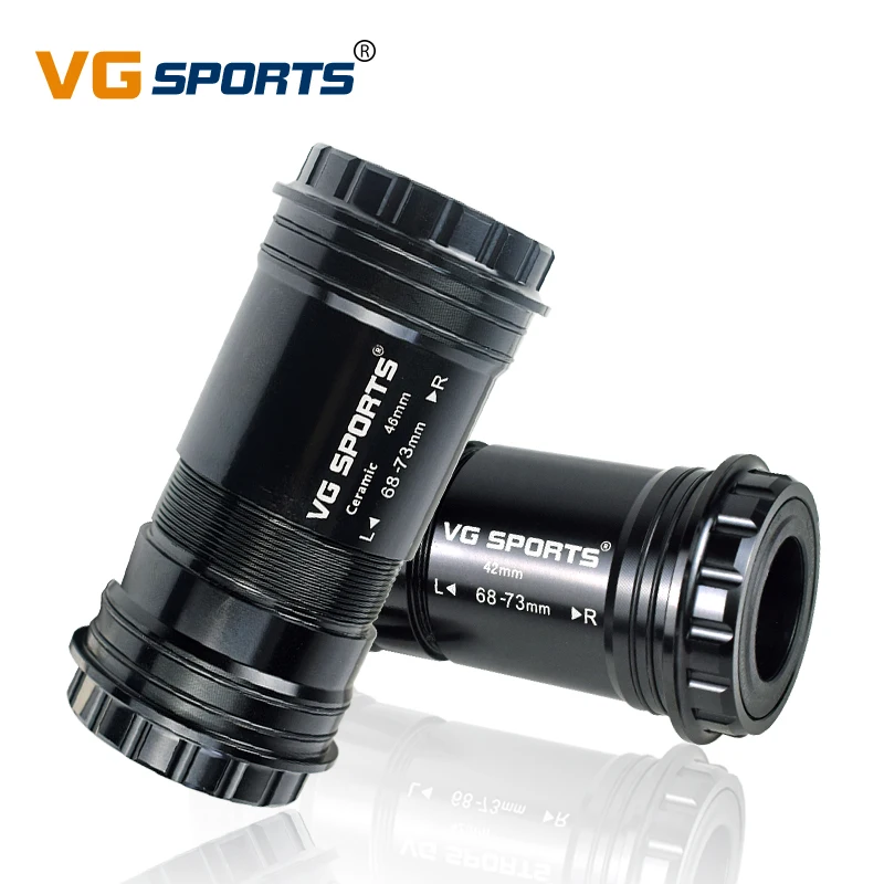 세라믹 축 MTB 도로 자전거 카운터 락 프레스 PF30 BB30, 초경량 68/73mm 나사 하단 브래킷 자전거 축 내구성 22/24mm