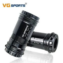 세라믹 축 MTB 도로 자전거 카운터 락 프레스 PF30 BB30, 초경량 68/73mm 나사 하단 브래킷 자전거 축 내구성 22/24mm