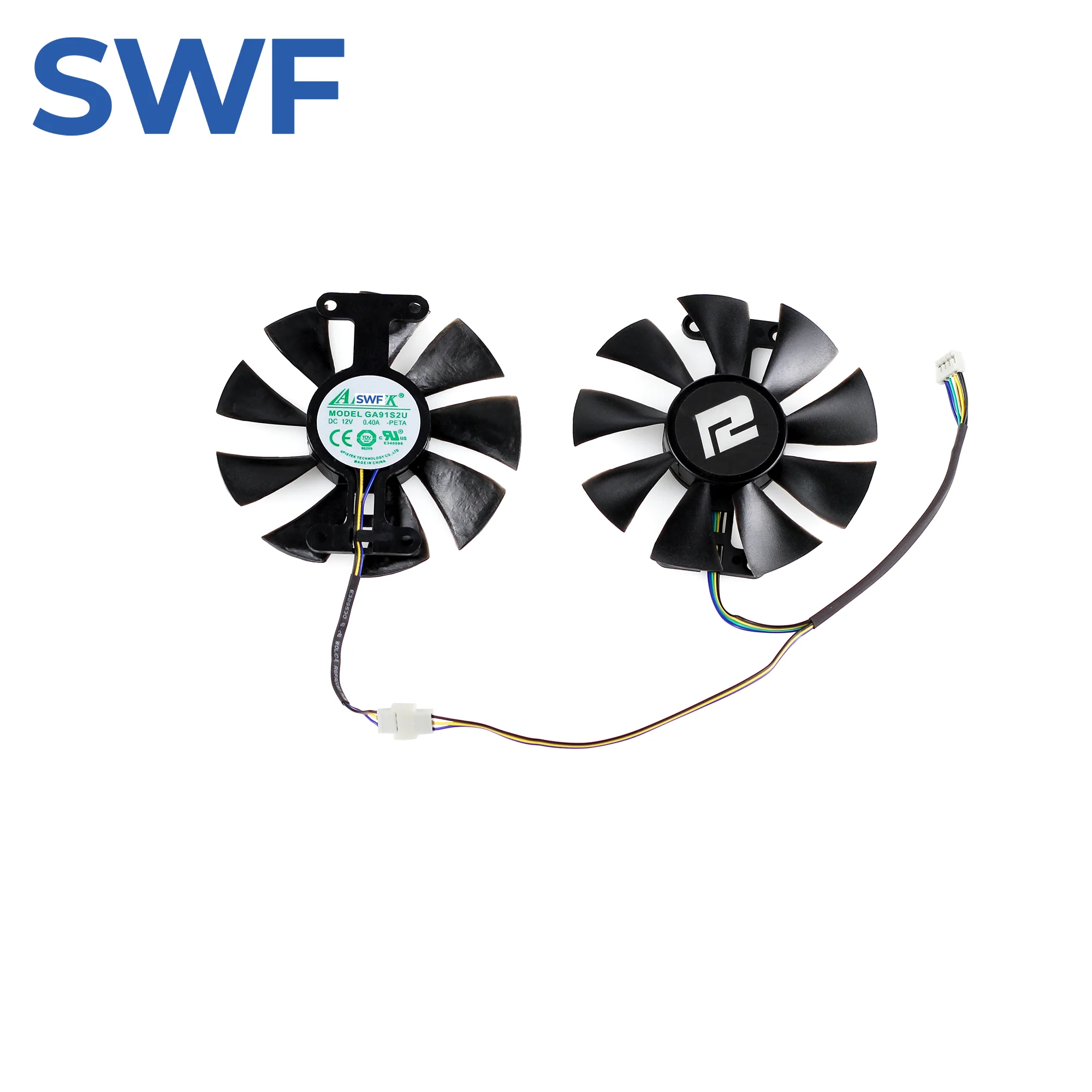 85MM GA91S2U RX 580 Cooling Fan Replacement For Powercolor Red Devil Radeon RX 470 480 580 Graphics Card Cooler Fan