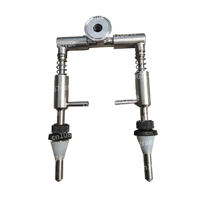 

Gravity filling head Liquid paste filling machine accessories Anti-drip filling head 304 stainless steel