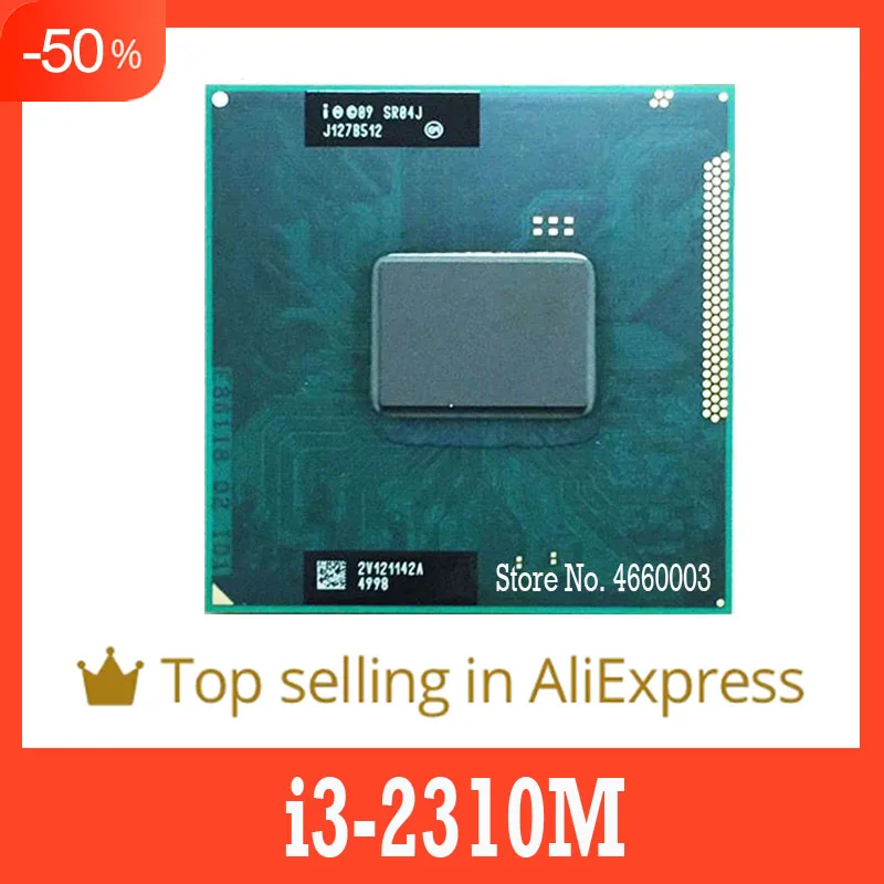 

40%off I3 2330M CPU laptop i3-2330M 3M 2.20GHz SR04J processor Original SHAOLIN Official Version original