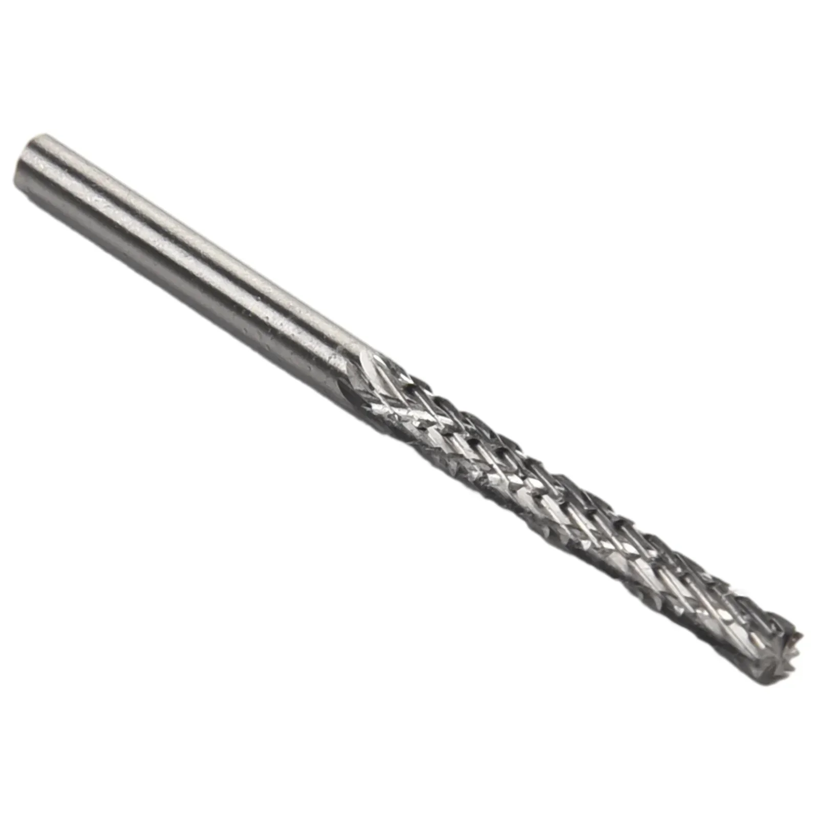 1pc 3mm Shank Grinding Head High Speed Steel Rotary Burr Drill Bit For Engraving Plastic Wood Carving Rotary File 3/4/5/6mm