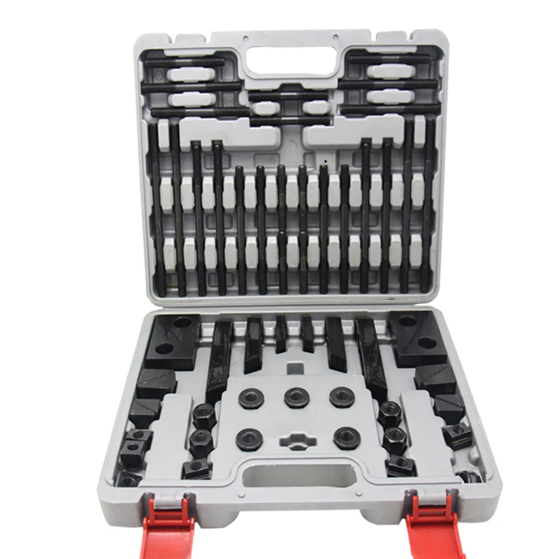 

58Pcs Milling Machine Clamping Kits | 10.9 Grade Hardened Composite Pressure Plates M8/M10/M12