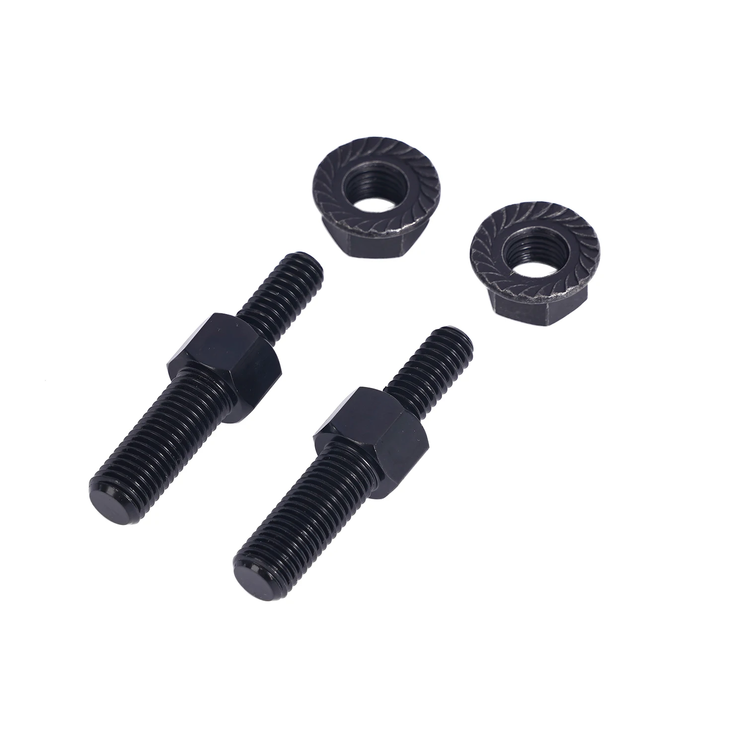 Motorcycle Handlebar Mirror Adapters 5/16-18 to M10-1.25 Compatible with Harley, Indian, Kawasaki, Suzuki, Victory