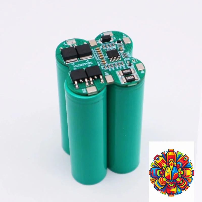 4S Ternary Lithium Battery BMS 16.8V 25A Protective Board Heat Resistant for 18650 Battery Packs Electric Bike DIY
