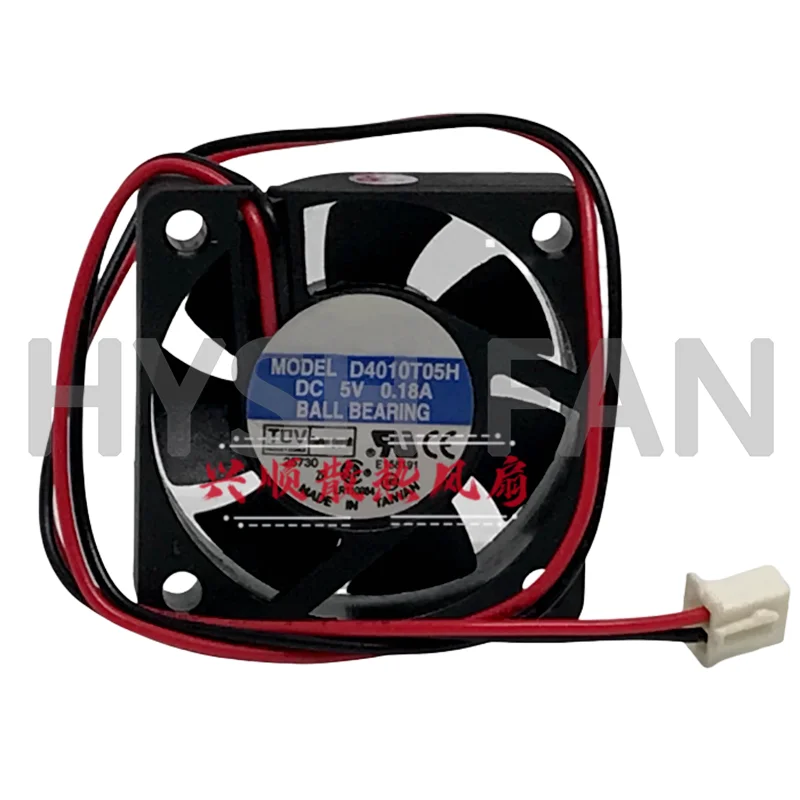 New Original 4010 5V 0.18A D4010T05H Miniature High-speed Ball Cooling Device Fan