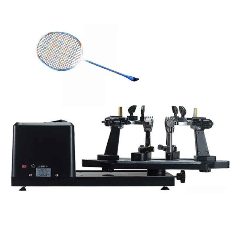 

MultiFunctional Stringing Machine for Badminton and Tennis Rackets with Adjustable Clamp