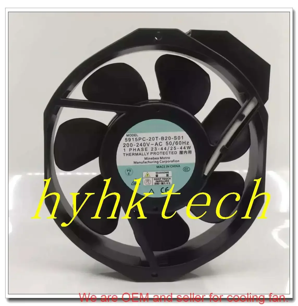 

5915PC-20W-B20-S11 5915PC-20W-B20-S12 5915PC-20T-B20-S01 Original cooling fan, tested before shipment