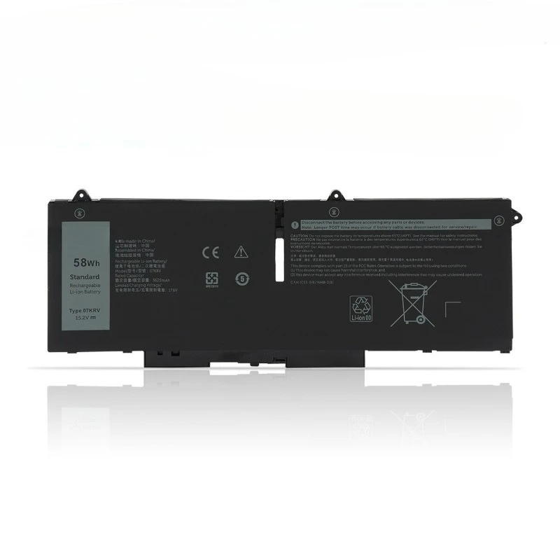 

Аккумулятор 07KRV 58Wh 15.2V для 5330 5430 5530 3570 0H4PVC-