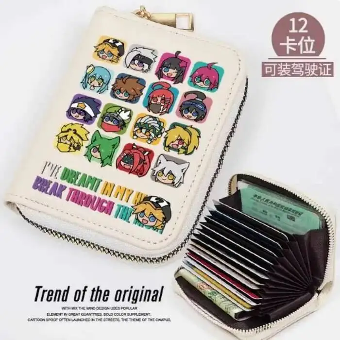 

Aotu King Grey Kalie модный кошелек из искусственной кожи кошелек для карт монета на молнии держатель для денег сумка косплей подарок B2253 аниме