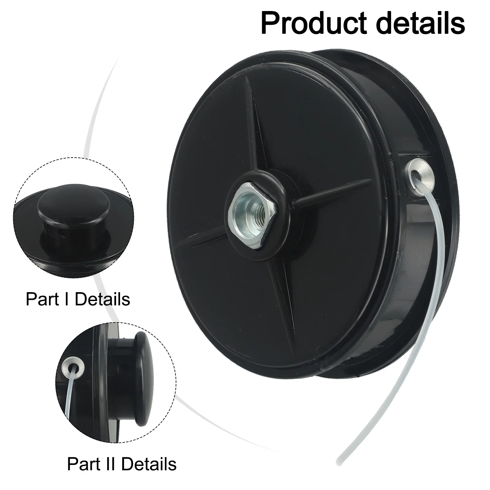 Easy Reloading Grass Trimmer Head 21560070 Suitable For For Multiple Models Enhances Your Lawn Maintenance Routine