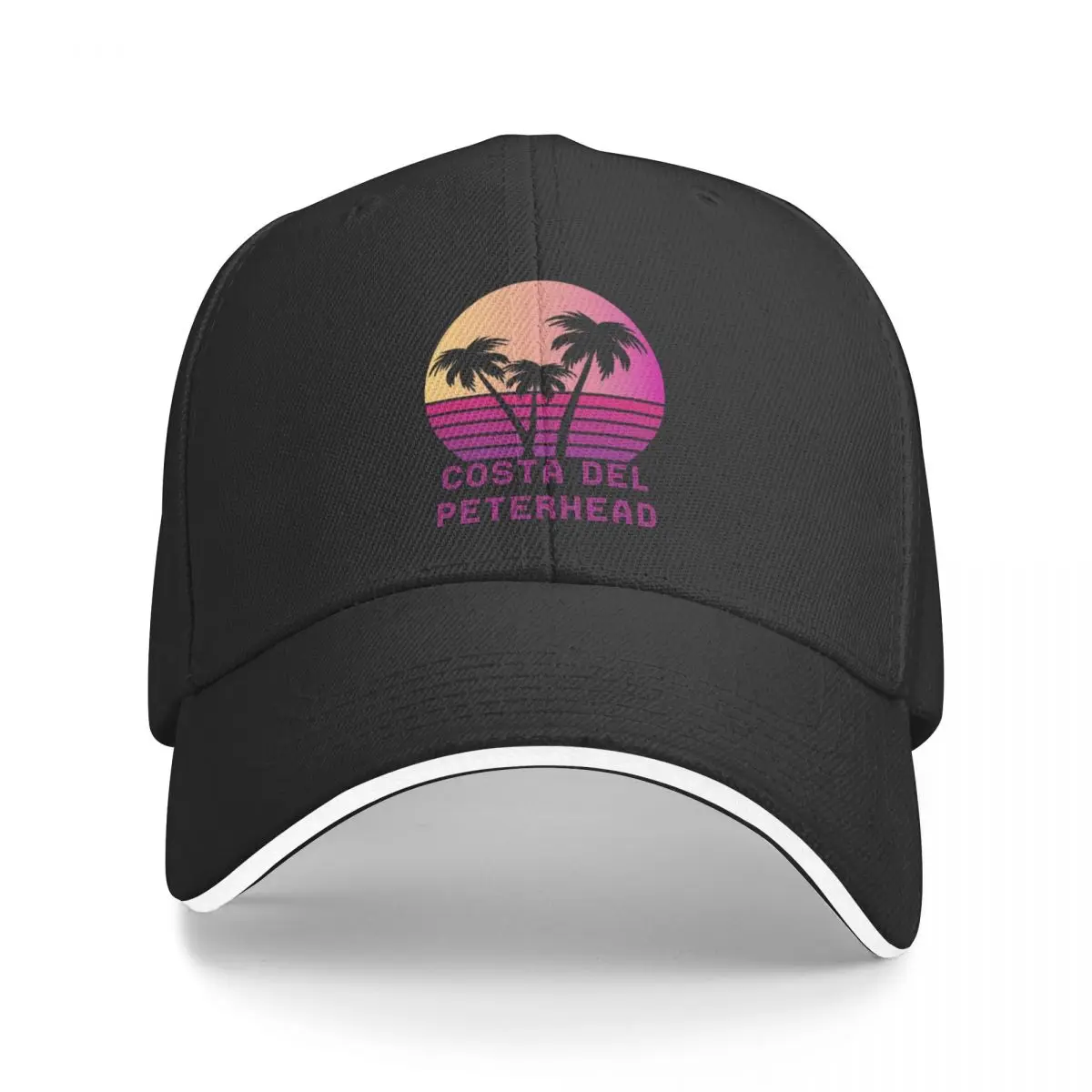 Costa Del Peterhead Aberdeenshire Funny Scotland Design Baseball Cap Military Cap Man Visor Mountaineering Women's Hats Men's