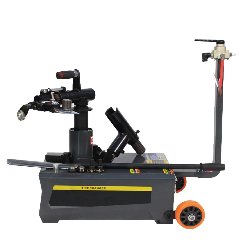Heavy Duty Three Cylinder Vacuum Tire Changer 1.1kW Motor Certified for Truck Auto Tyre Replacement