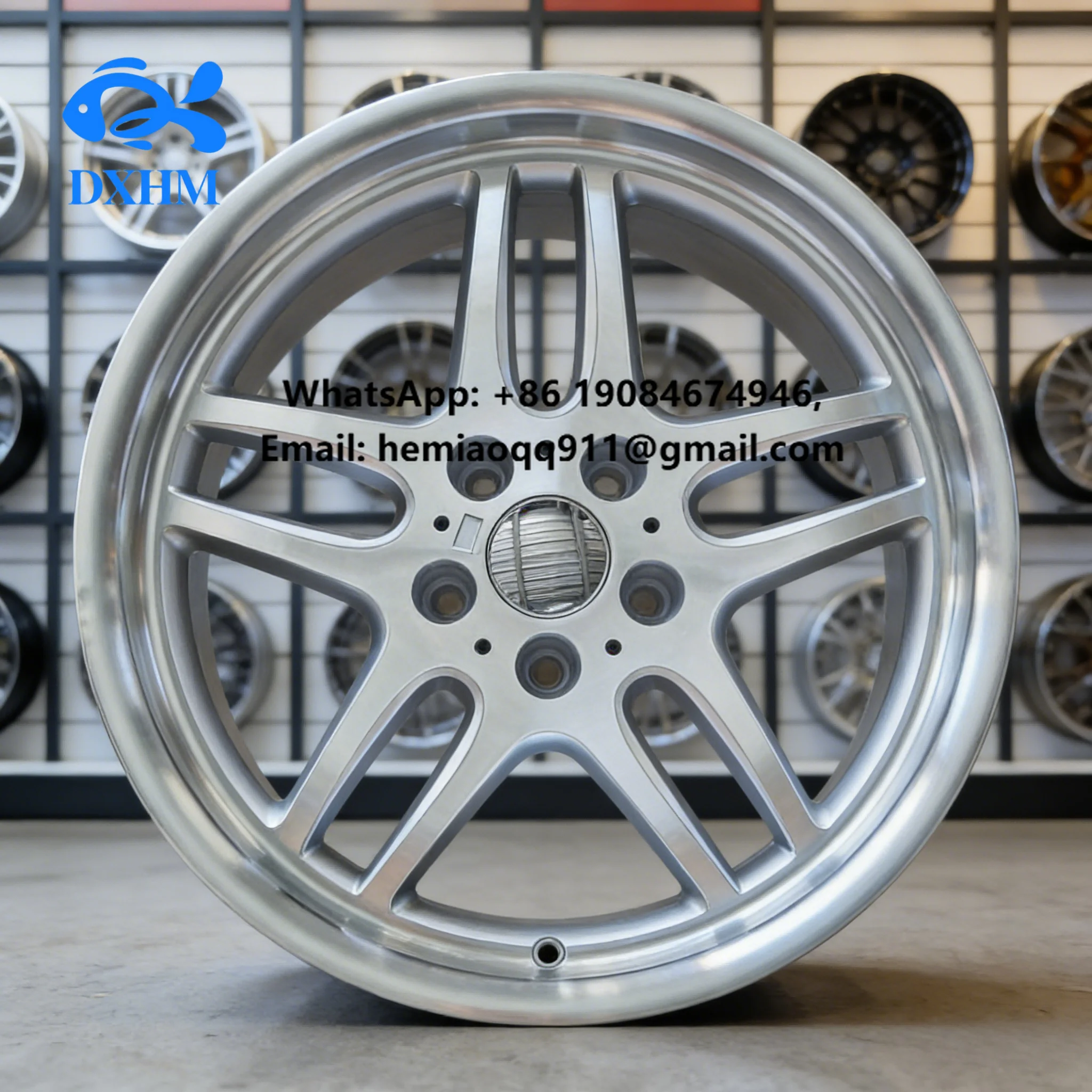 

New 5x120 Wheels 18 19 Inch Rims M Parallel Style 37 Sliver Alloy Passenger Car Wheels for Bmw E46 E34 E90 E92 E60 E38 E39 F10