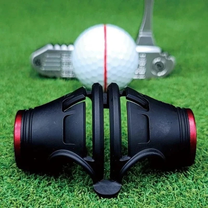 360° & 180° Golf Ball Line Drawing Marker, Alignment Liner Tool Kit for Putting & Marking, Golf Accessories