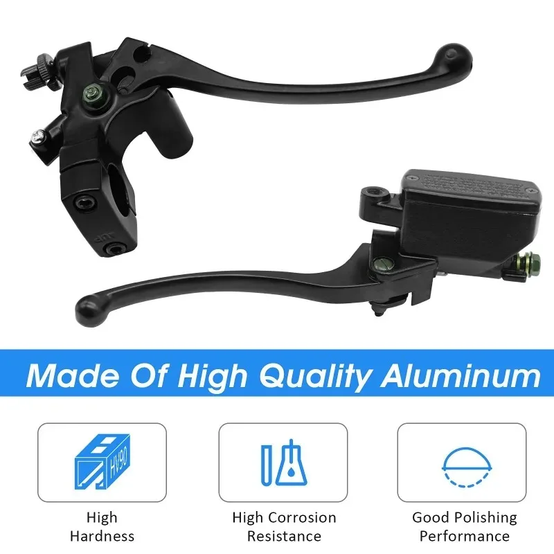 جديد ل VT1100C VT1100 C3 الظل 1100 الروح 1997-2007 22 مللي متر 1 المقود الفرامل الهيدروليكية أسطوانة رئيسية عتلات القابض