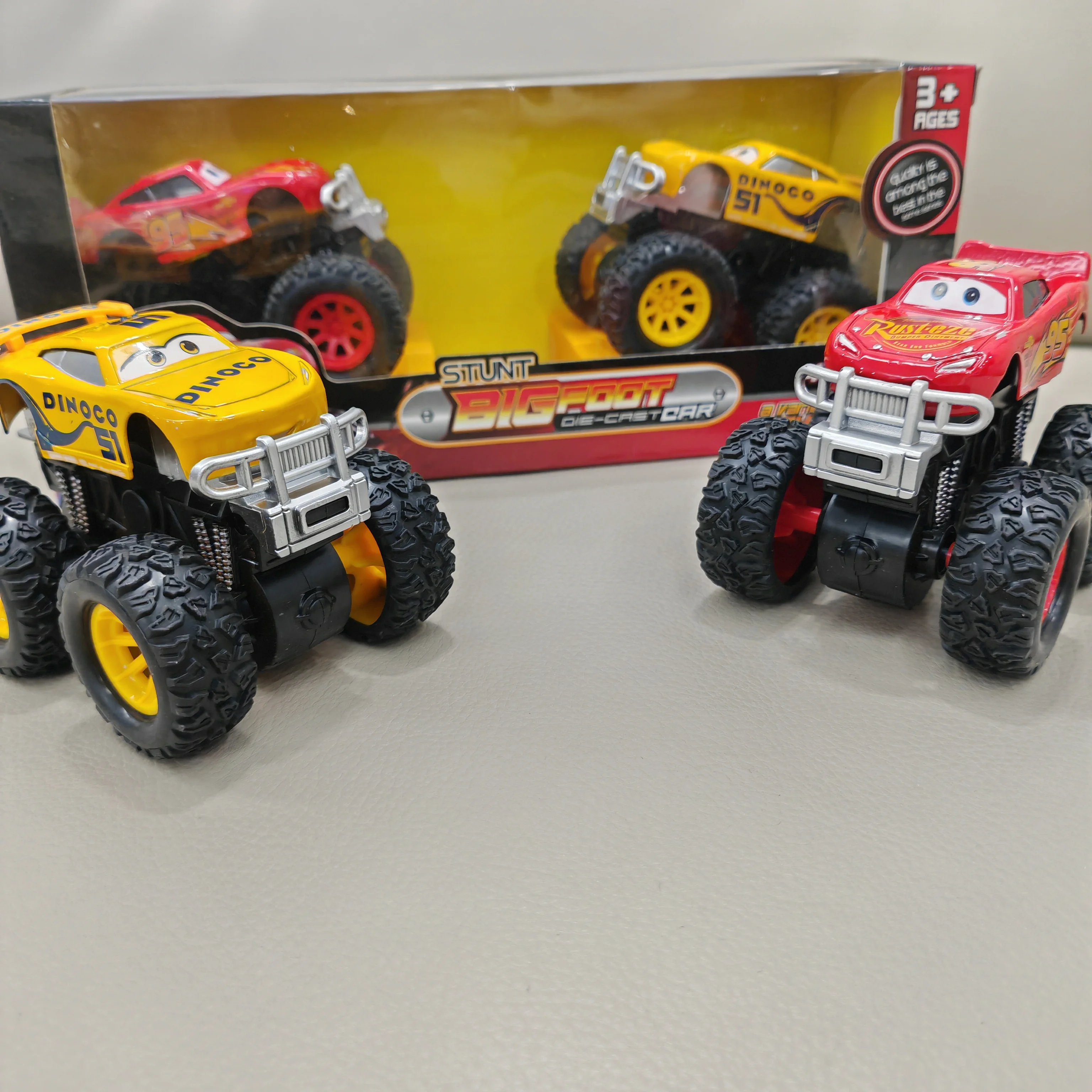 Pixar carros dublê modelo carro relâmpago mcqueen inercial roda livre liga corpo carro brinquedos coleção menino crianças jogar veículo caixa de presente