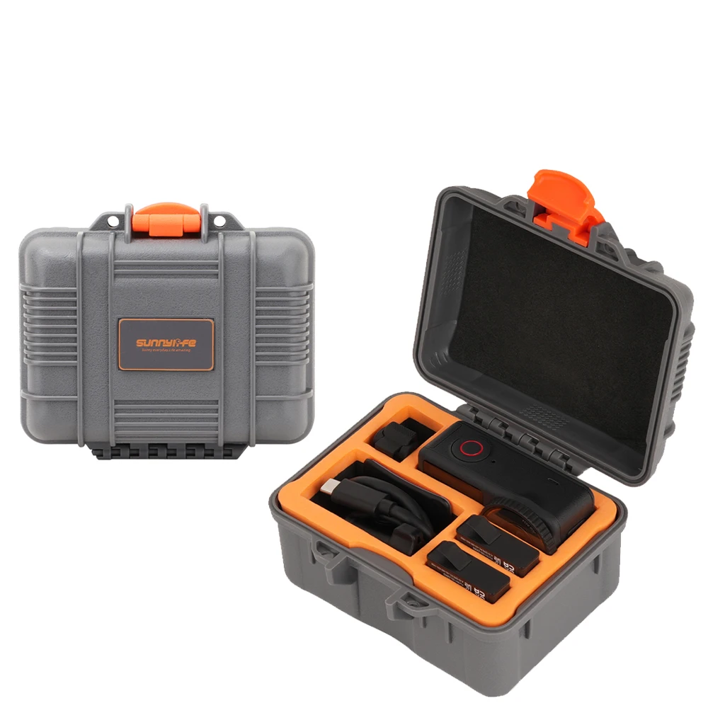 

Mini Carrying Case For DJI OSMO Action 6,Camera Safety Case Organizer Waterproof Travel Storage Bag Safety Box Pouch Accessories