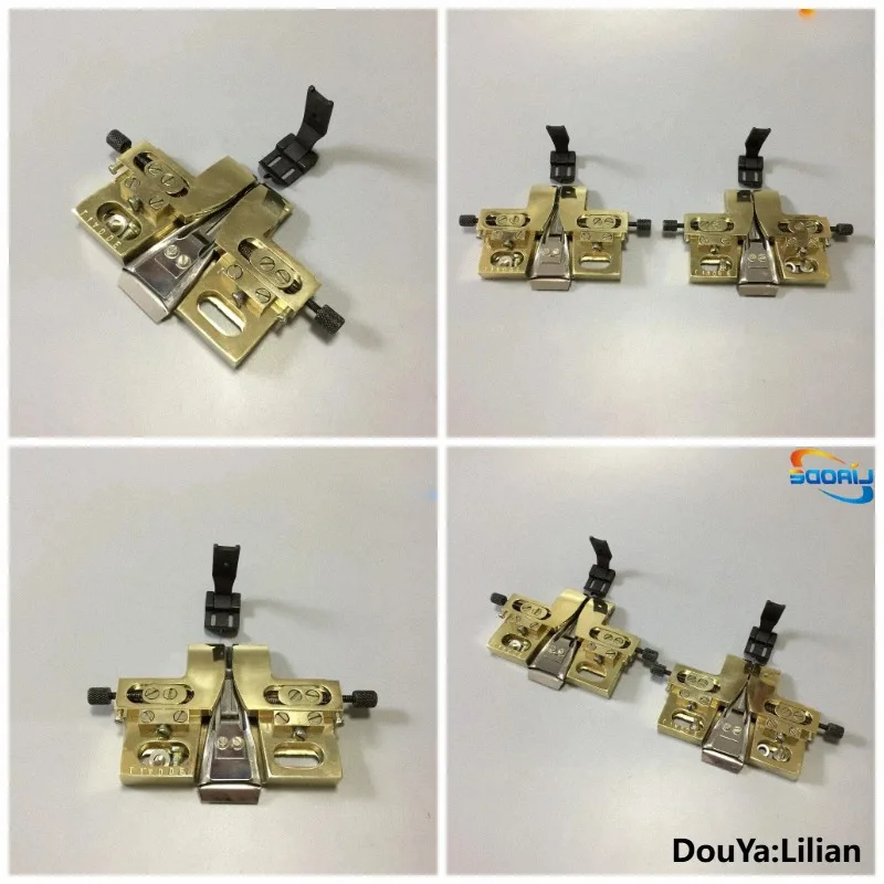 Hot Selling LAT-1 Baseball Cap Manual Twin Needle Folder for Inner Strip
