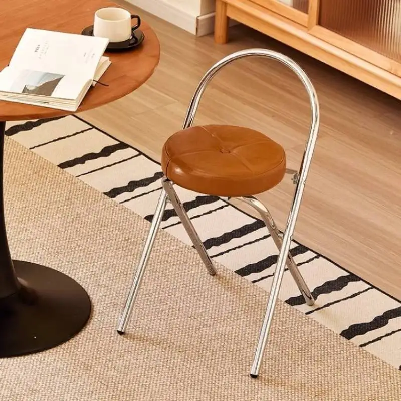 

Contemporary Black Bar Chair Nordic Style Quality Foldable White Bar Chair Outdoor Luxury Design Sgabello Cucina Furniture