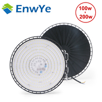 High Bay Light 100W 150W 200W UFO LED 220V 6000K Warehouse Garage Light Super Bright Industrial Lighting