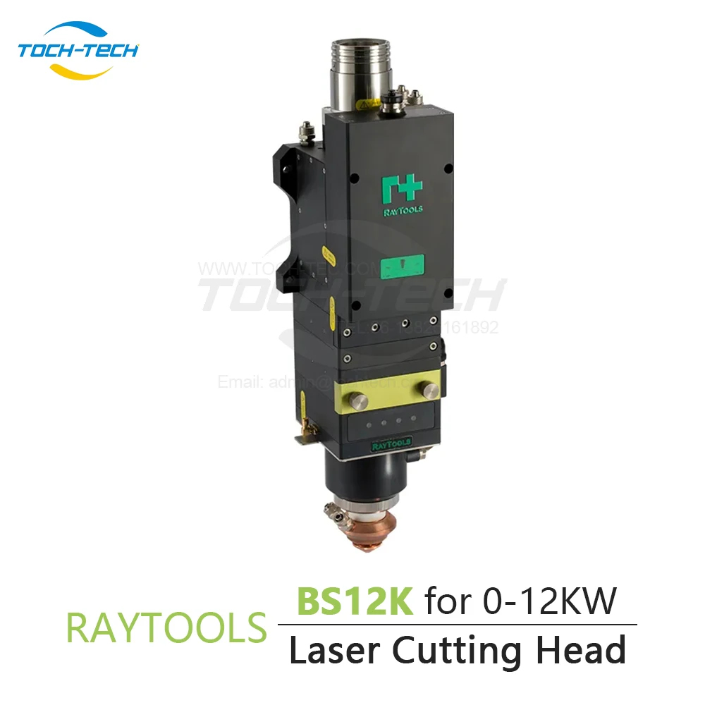 Raytools Auto Focusing Laser Cutting Head, Máquina de corte a laser de fibra, BS12K para 0-12kW