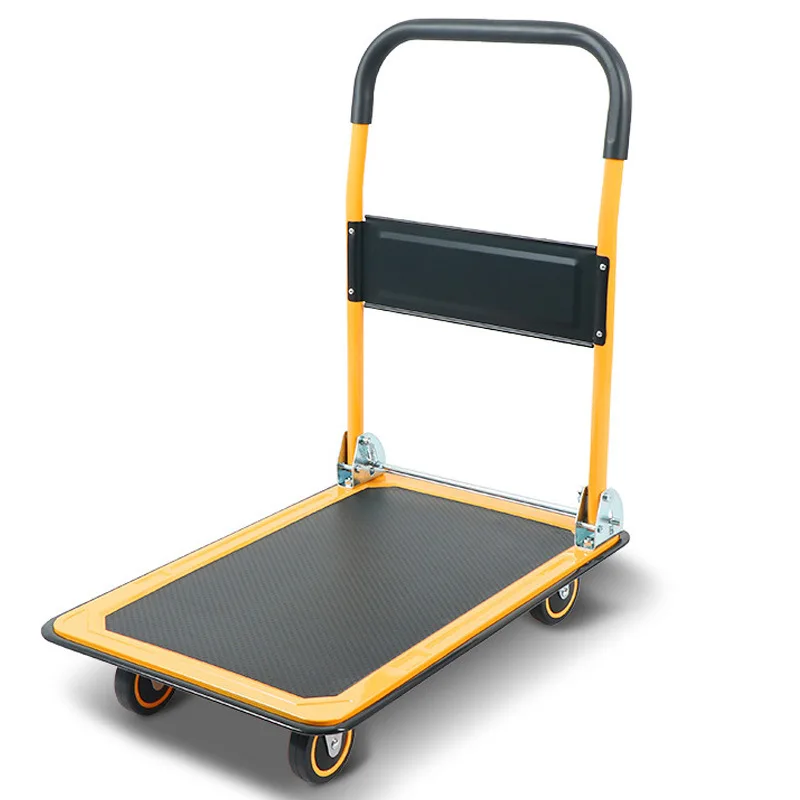 

Folding trolley, flatbed truck, handling, courier portability, load-bearing upgrade