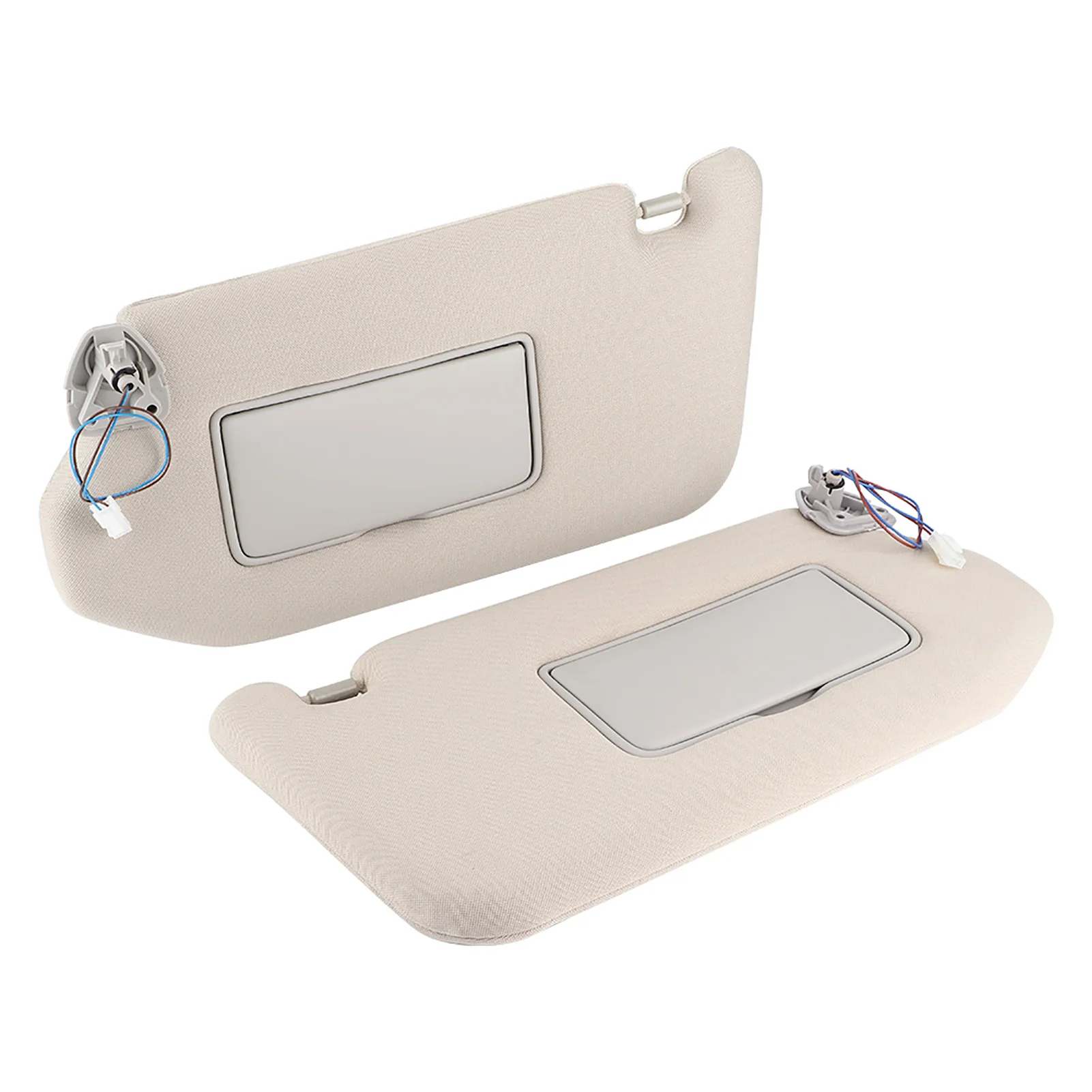 

Пара левого и правого солнцезащитного козырька слева и справа 964019PB0A, подходит для Pathfinder (Platinum SL SV), 2013-2018 серый