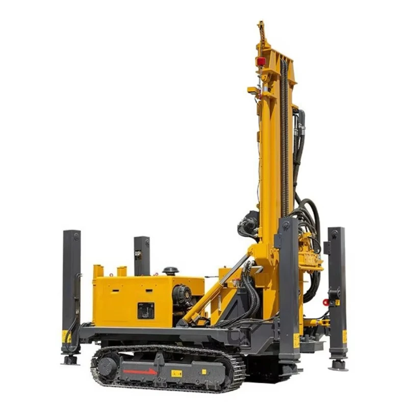 Customized Depth 300m Hydraulic Tractor Water Well Drilling Rig Borehole Well Drilling Rig Machine