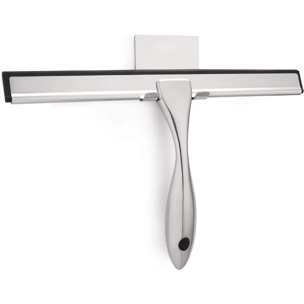 

10-дюймовый стеклоочиститель из нержавеющей стали для душевых дверей, окон ванной комнаты, автомобильных стекол и гладких поверхностей