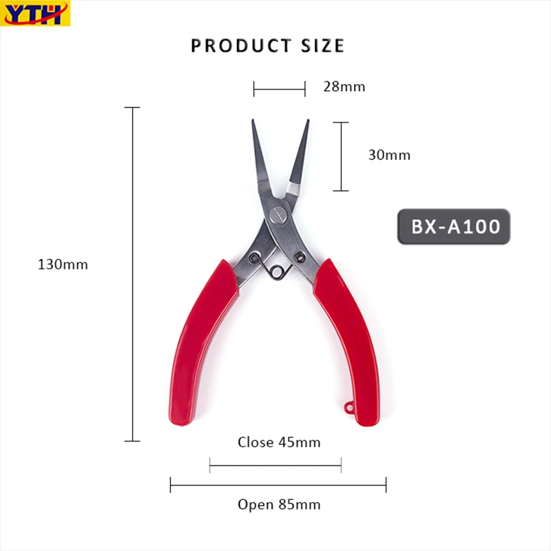 BX-A100 Multi Functional Mini Long Needle Nose Pliers Precision Modeling Jewellery Wire Work Small Plier Cutting 5 inch Hand Too