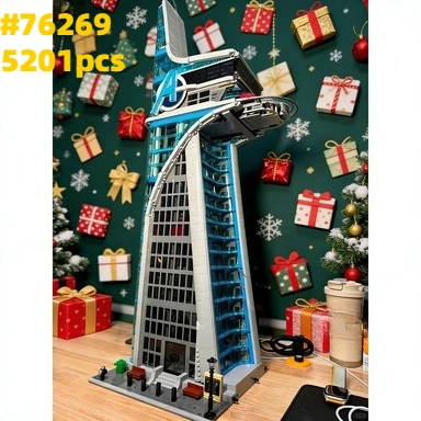 

Наборы модульных строительных блоков Battle Tower, совместимые с деталями Lego, подходят для рождественских подарков 76269