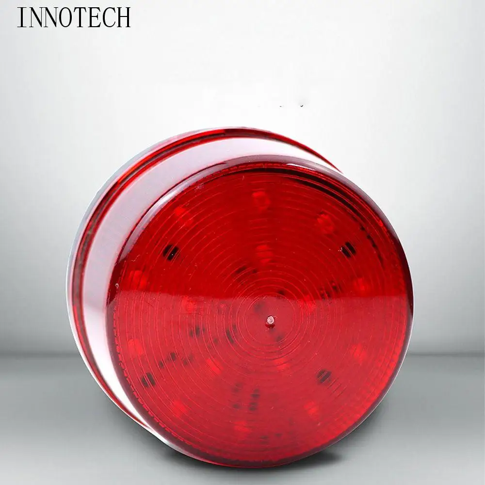 

Durable 12V LED Strobe Light Safety Universal Car Warning Light Red Sensor Emergency Indication Lamp Engineering Machinery