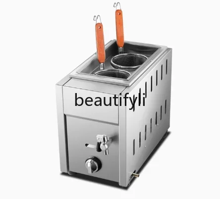 Gas electric heating noodle cooking stove, ravioli rice noodle ironing machine, noodle soup machine