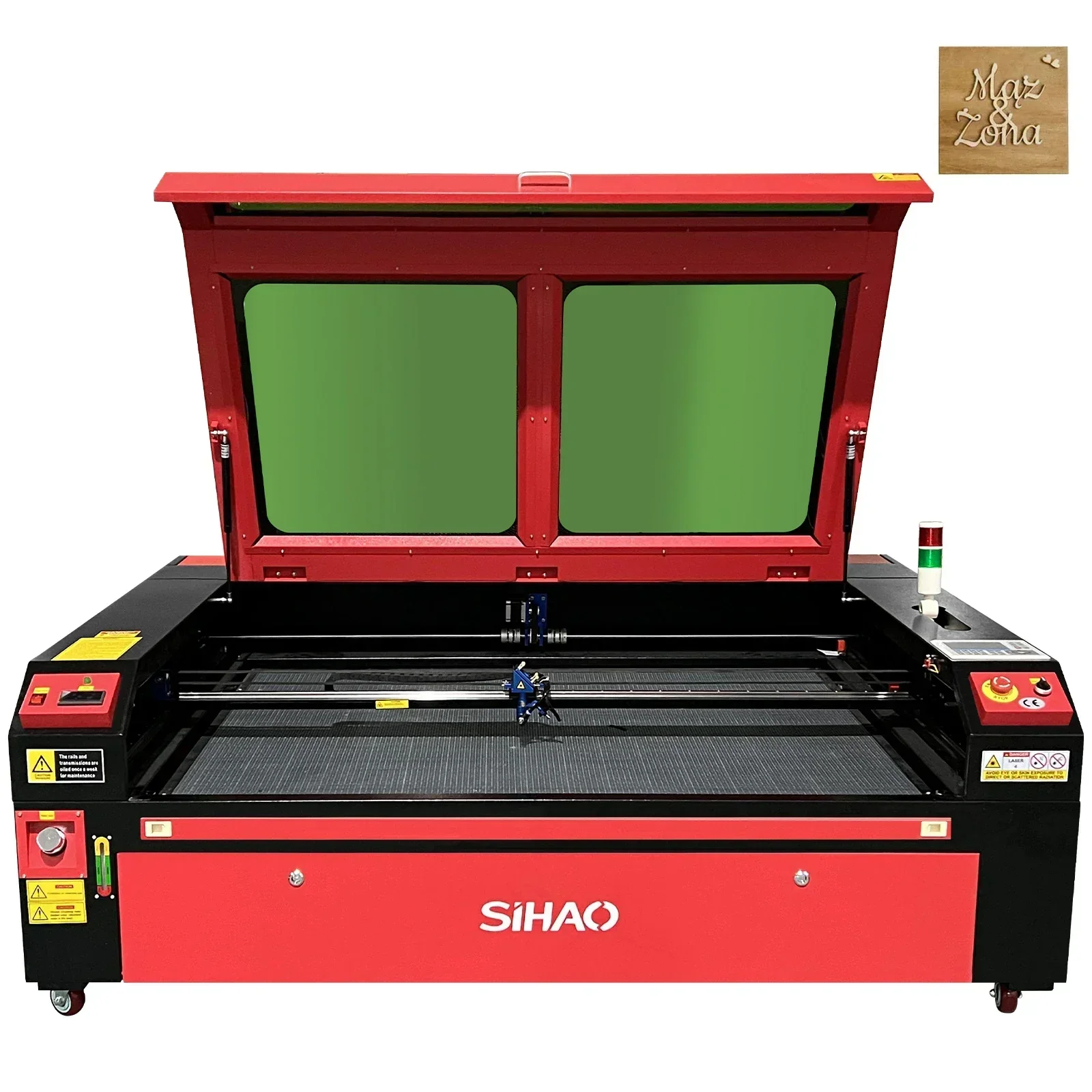 VEVOR 50/60/80/100/130W CO2 Incisore Laser RUIDA Lightburn Macchina Per Incidere Laser Tessuto Legno Incisione Digitale Intagliare Stampa
