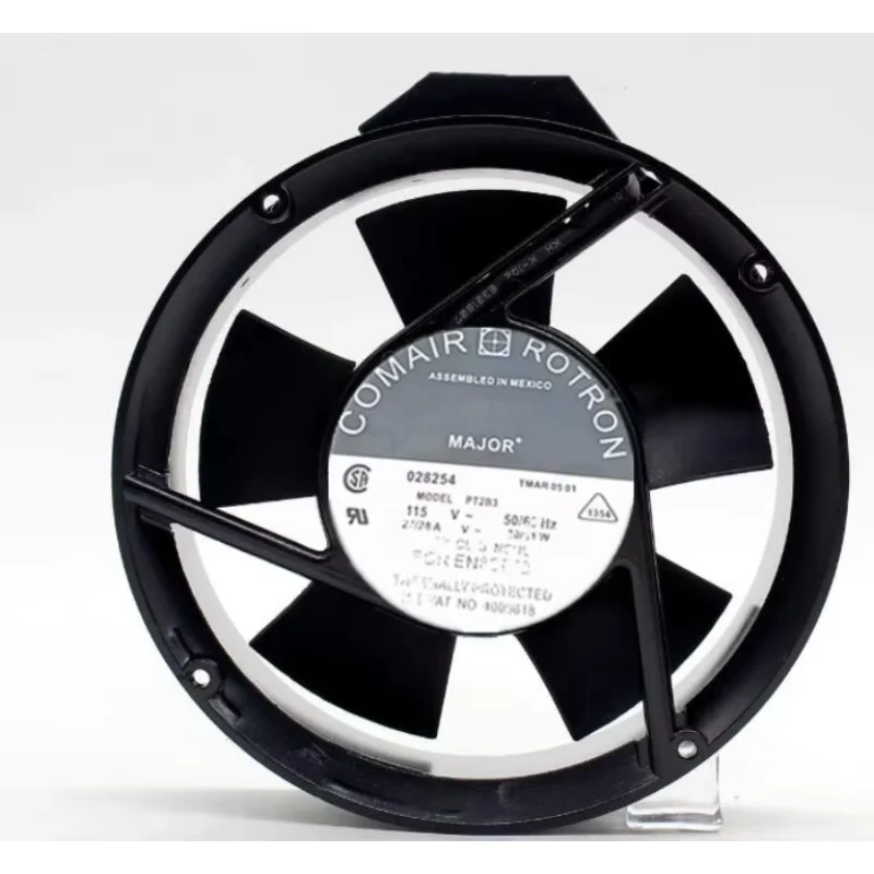 PT2B3 AC 115V 0.27/0.26A 172x172x50mm 2-Pin Server Cooling Fan