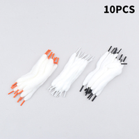 10pcs Prebuilt Organic Shoelace Style Organic With Wicking Material Preloaded Shoe Lace DIY Liquid Absorbing Oil Guide Cotton