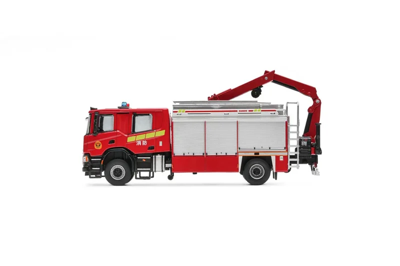 

1:64 Emergency rescue fire engine Diecast Collector's Vehicle Model Car