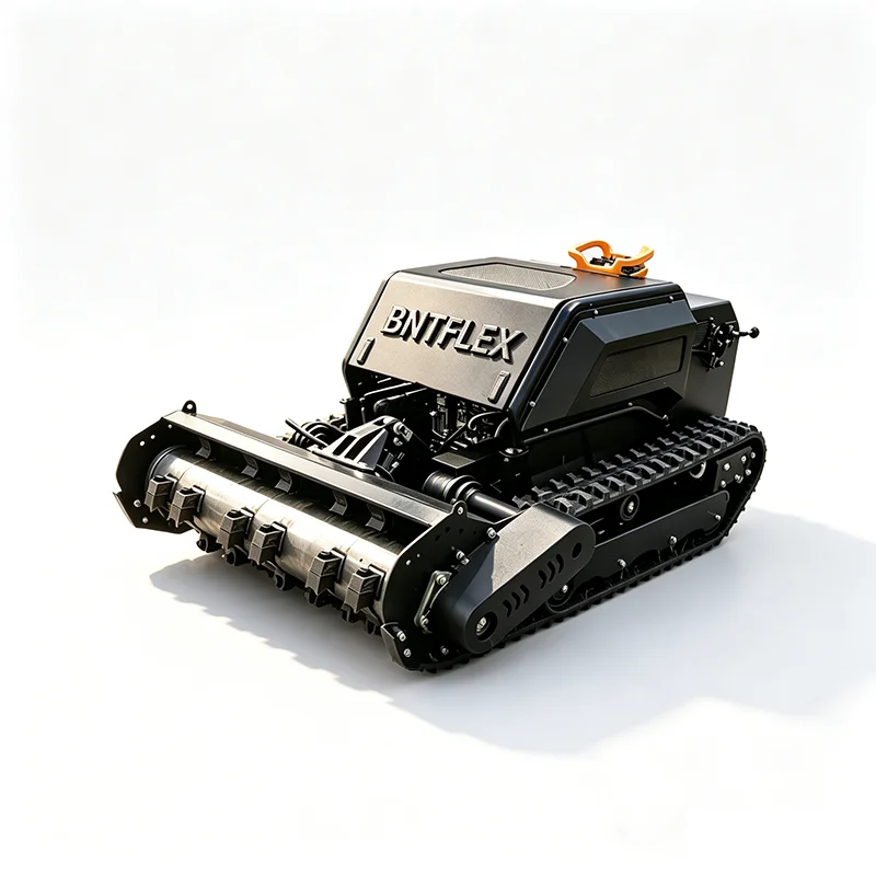 BNTFLEX Remote Control Crawler Diesel Brush Cutter, Intelligent Tracked Lawn Mower, Garden Orchard Shrub Mulcher, Land Clearing view 6