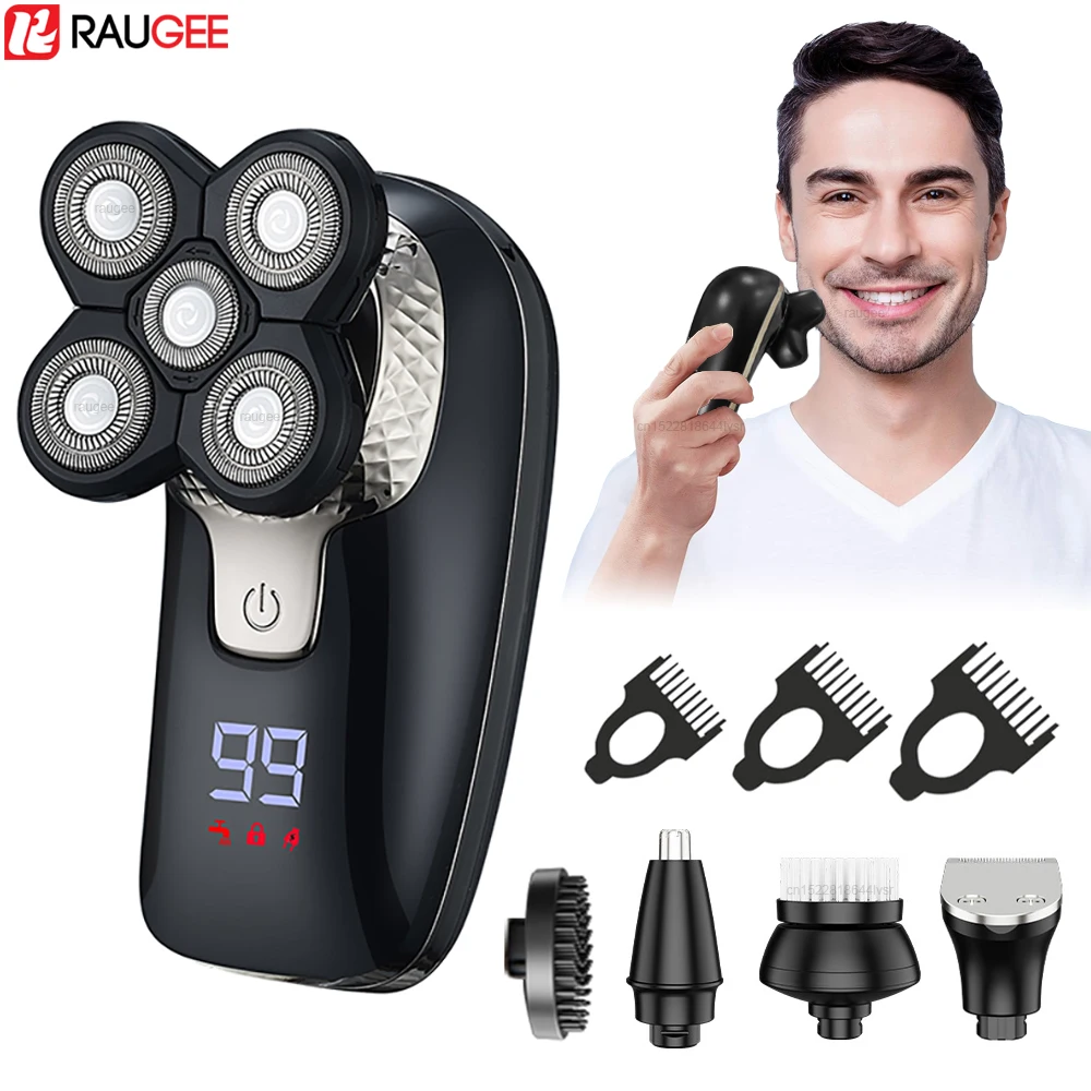 

Electric Shaver for Men Bald Head Shaver Men Electric Razor Portable Man Shaving Machine Beard Trimmer Rechargeable Hair Clipper